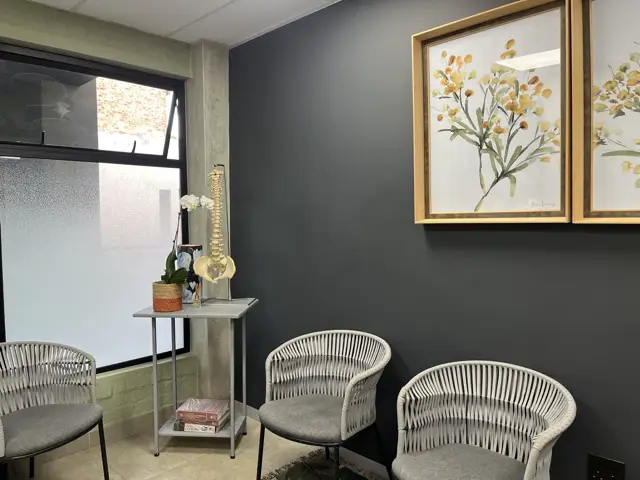 Steenkamp Physiotherapy waiting area